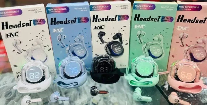 Air 31 / Air 39 Wireless Earbuds with Transparent