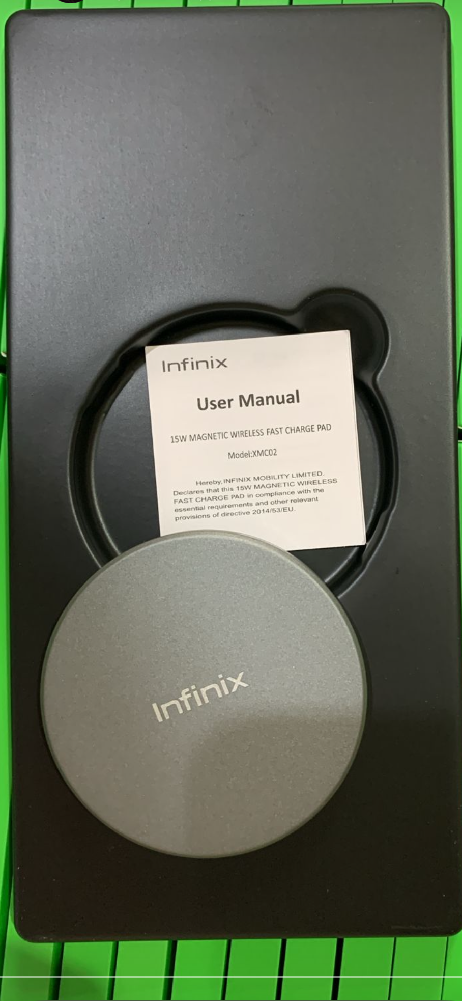 Infinix megpad wireless charger