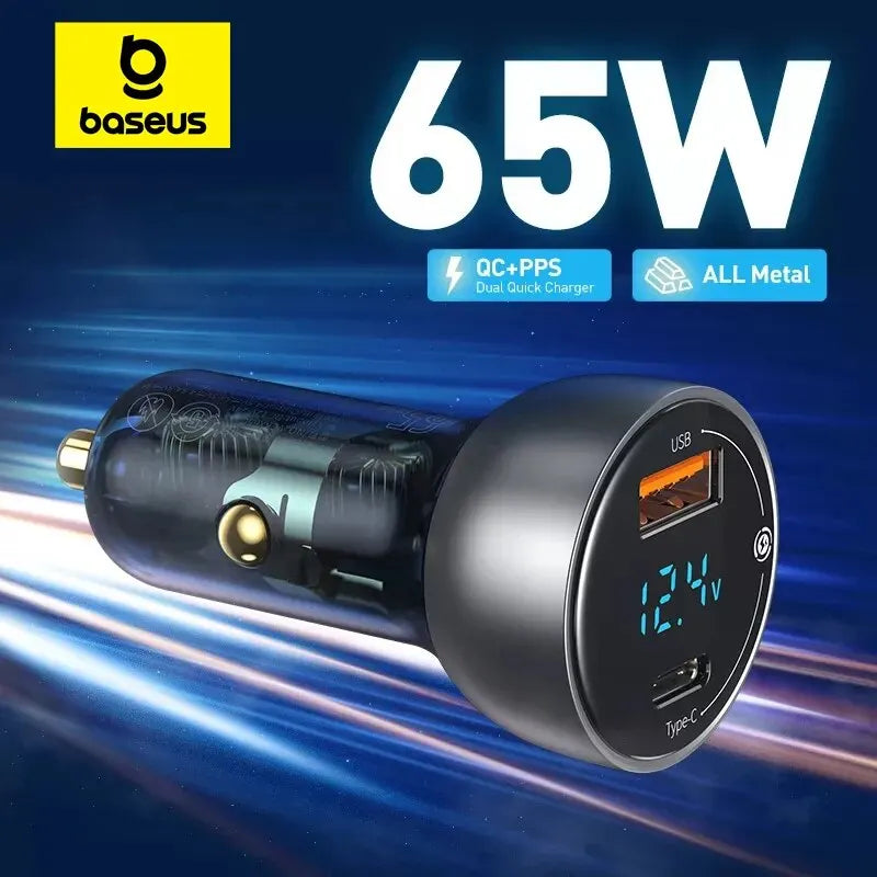 Baseus 65watt Car charger