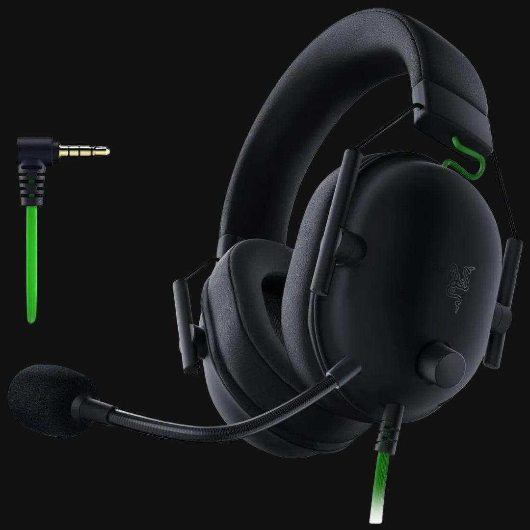 Razor black Shark v2 x Headphones